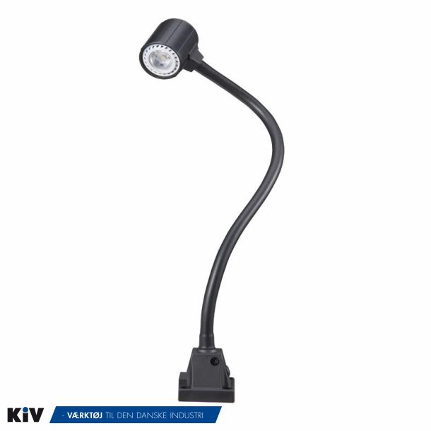 WRKPRO LED Maskinlampe "ALPHA" med 455 mm svanehals AC 230V