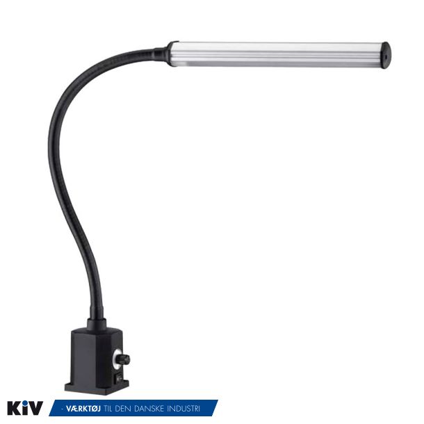 LED arbejdslampe "NOVA" med 700 mm flex arm 14W / 240V / IP50 / 1870 Lm