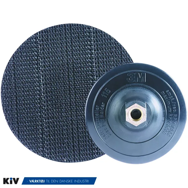 3M Bagskive DH-AC 127mm M14 Velcro Til Scotch-Brite rondeller