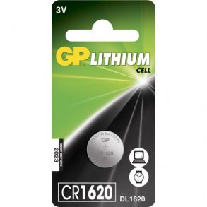 GP lithium knapcelle CR1620 3V
