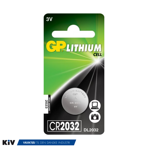 GP lithium knapcelle CR2032 3V 2184