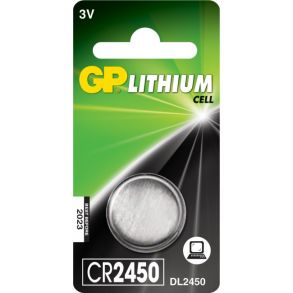 GP lithium knapcelle CR2450 3V 103121
