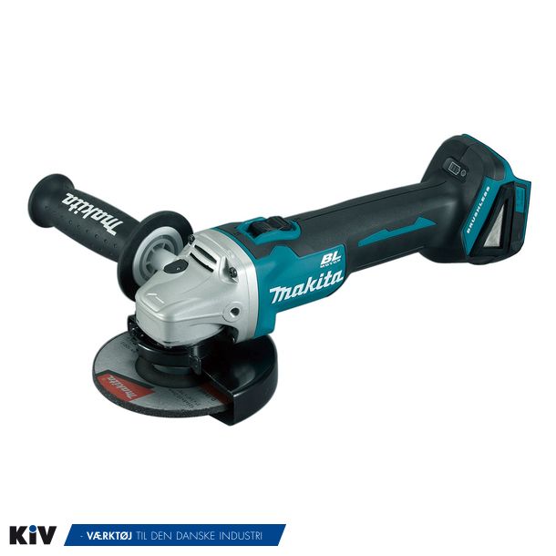 Makita akku vinkelsliber DGA506Z 18V 125mm u/lader &amp; Batterier 
