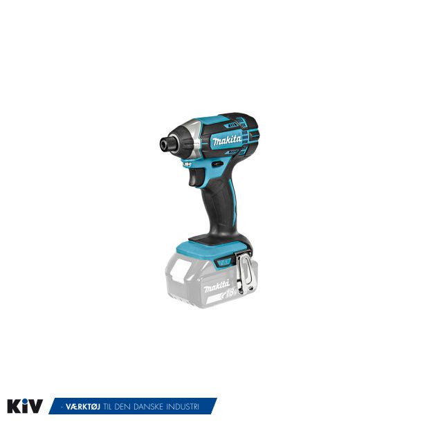 Makita akku Slagskruetr�kker DTD152Z 18V 165Nm kull�s u/lader &amp; Batterier Tilbud