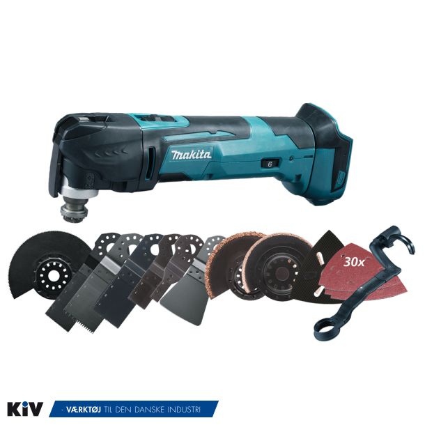 Makita akku Multicutter  DTM51ZJX3 18V m/tilbeh�rss�t Solo Tilbud