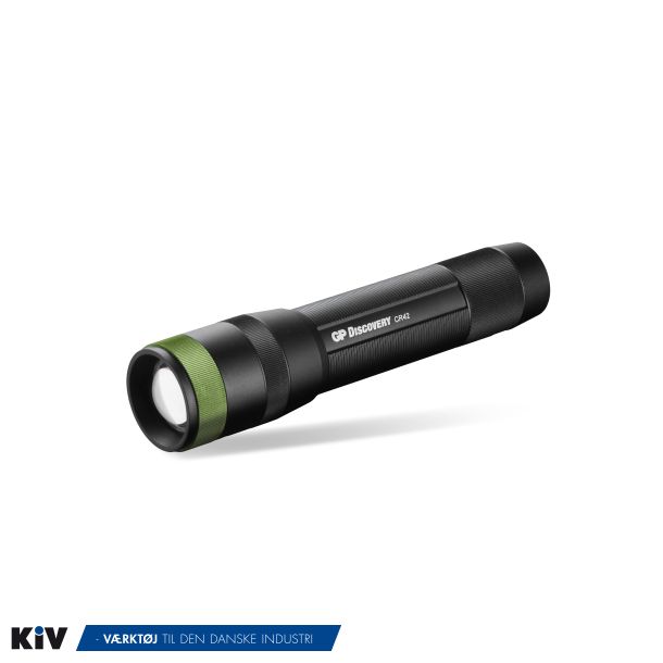 GP Discovery lommelygte CR42 opladelig 142x33mm 1000lumen 