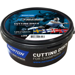 Norton Skreskive 125x1,0x22,2 X-Treme Life Plan