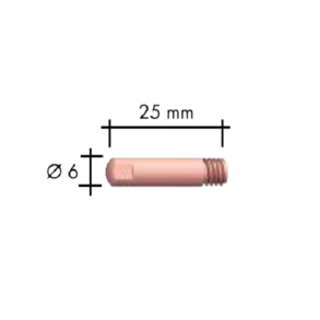 TBI Tr�ddyse 1,0mm M6x6x25mm ECU (MB24+MXL201)