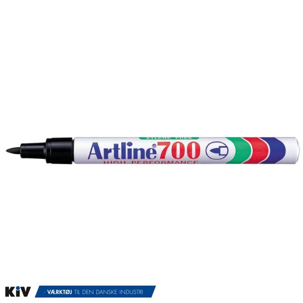 Artline mrkepen 700 sort 0,7mm