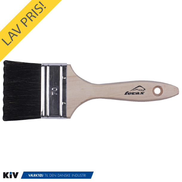 Ferax Fladpensel 50mm Med trskaft