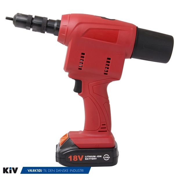 FLAIR akku gevindnittepistol 18V M4-M10 m/2 batterier og oplader