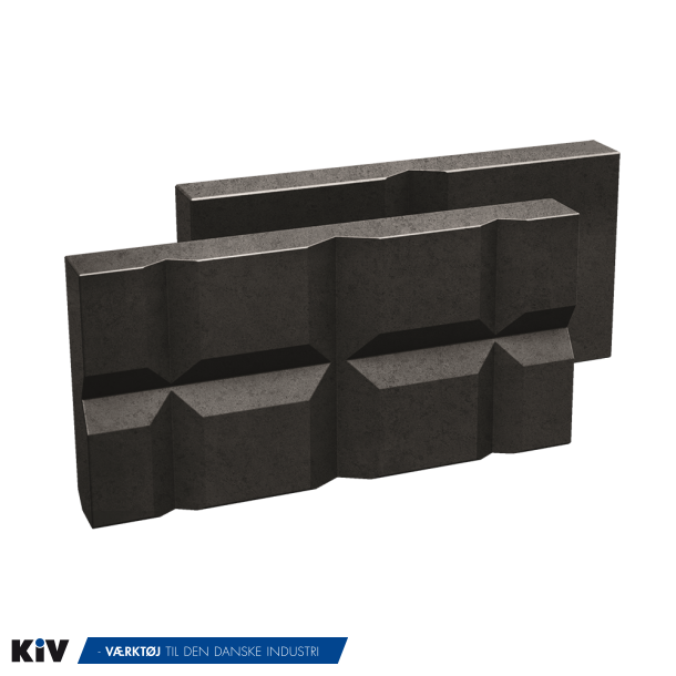 Forhjelsesbakker 60mm for magnetskruestik