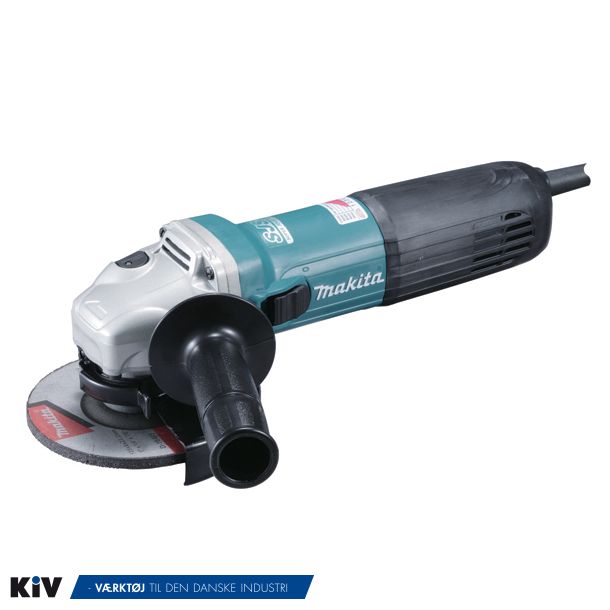 Makita vinkelsliber GA5040CF01 125mm trinls hast. 1400 W 2800-11000 omdr/min. Tilbud