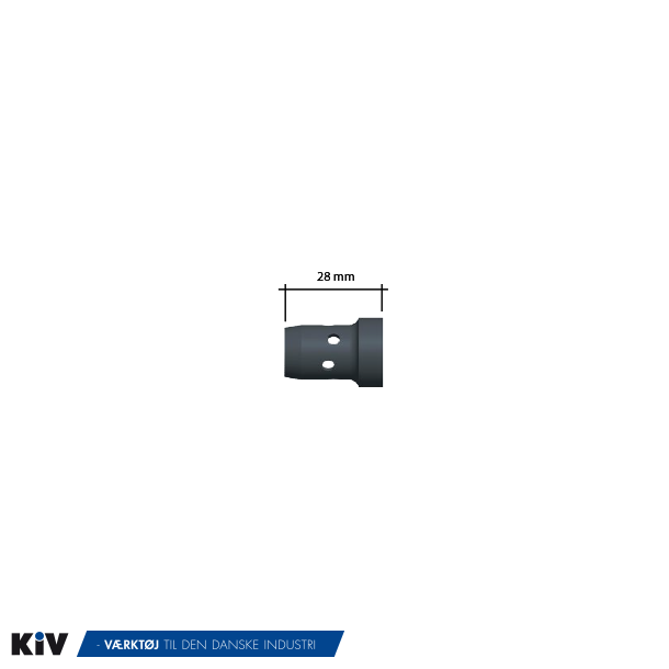 TBI gasfordeler 28mm Duroplast sort (MB401 Med flere)