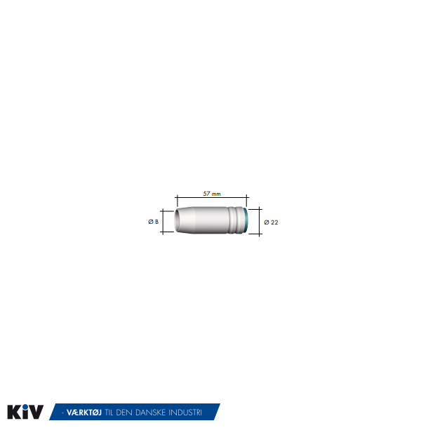 Gasmundstykke standard 15 MXL270/271