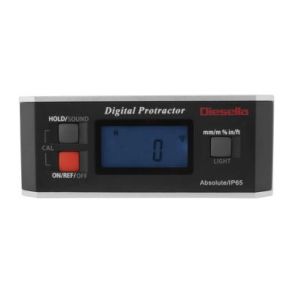 Diesella Digital vaterpas IP65 4x90 x 0,05 med stort LCD display