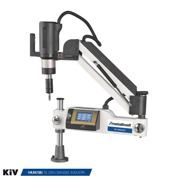 Metallkraft Elektrisk Gevindarm GS1200-24E M6-M24 Med Gevindindsatse