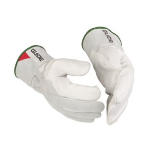 Guide 960 Kraftig Arbejdshandske okseskind Med spaltoverh�nd