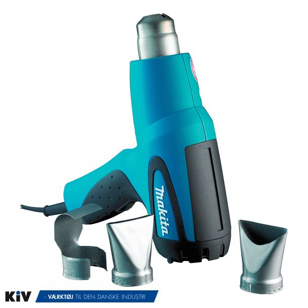 Makita varmluftpistol HG5030K 1600W 350-500 ltr/min. inkl. dyser Tilbud