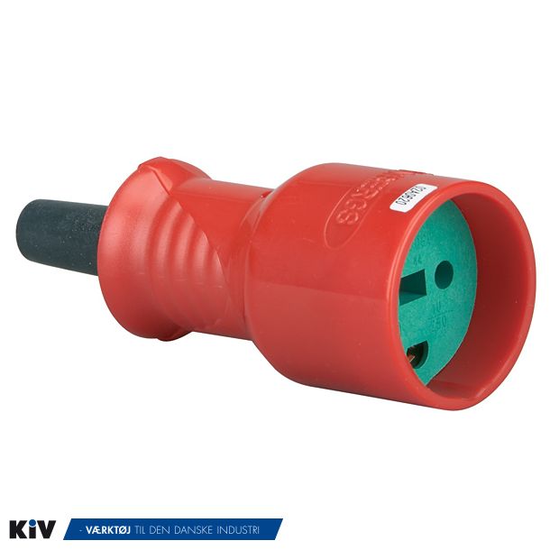 Hunstik 230V Slagfast Med jord (Forl�ngerled)