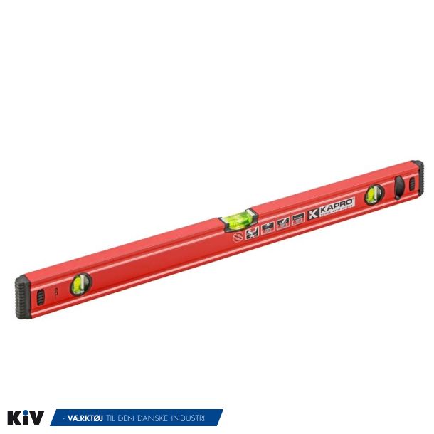 Kapro vaterpas 180cm Spirit Med 3 Akryl Libeller