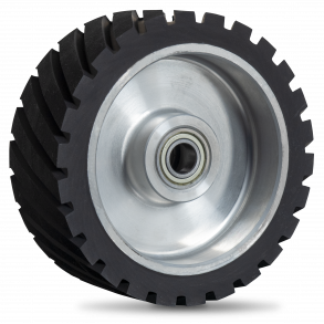 Kontakthjul 200x75x20mm med lejer for 75mm bndslibere