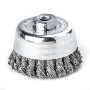 Lessmann kopbrste 100mm M14 0,5 snoet Stl Trd