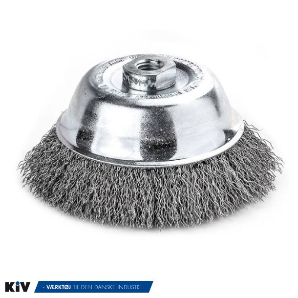 Lessmann kopbrste 75mm M14 0,35 Standard Stl Trd