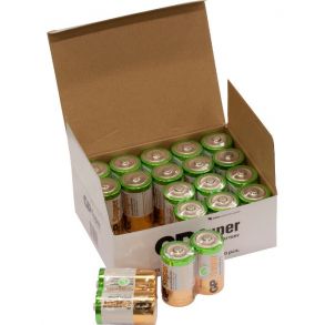 GP Batteri Super Alkaline LR20/D 1,5V 5500 Restsalg