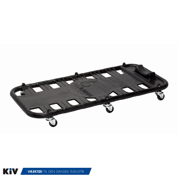 Lagos liggebrt Med nakkepude &amp; 6 hjul, kraftig udfrelse