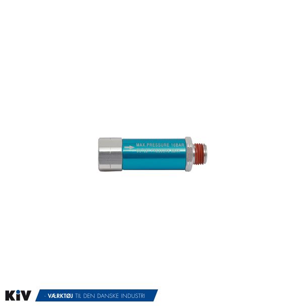 Luft Reduktionsventil 1/4" ug/ig indgang 15 bar/udgang 6,5 bar