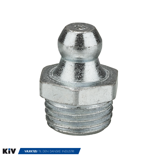 Luna sm�renippel H1 M6x1 Lige (10 stk. pak.)