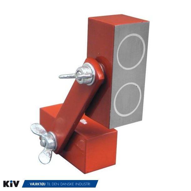 Svejsemagnet m/2 dobb. magneter 60x25x25 mm (118N)