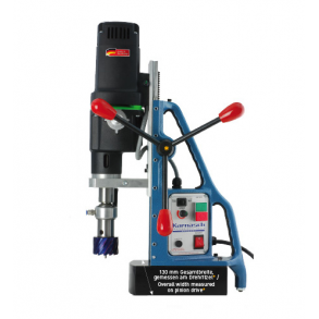 Karnasch Magnetboremaskine KATV100 Blue-Mag 230V h/v lb variabel hastighed 1800W 12-100mm MK3
