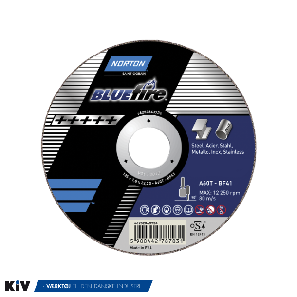 Norton mini skreskive 100x1,0x10 BlueFire