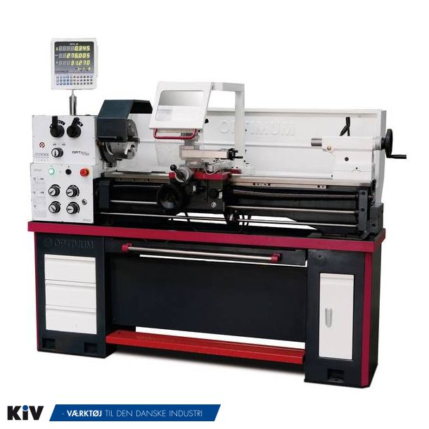 Optimum drejebnk model TH3610D MK3 400 V digital udlsning