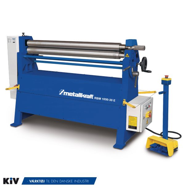 Metallkraft motoriseret pladevalse RBM 1050-30E