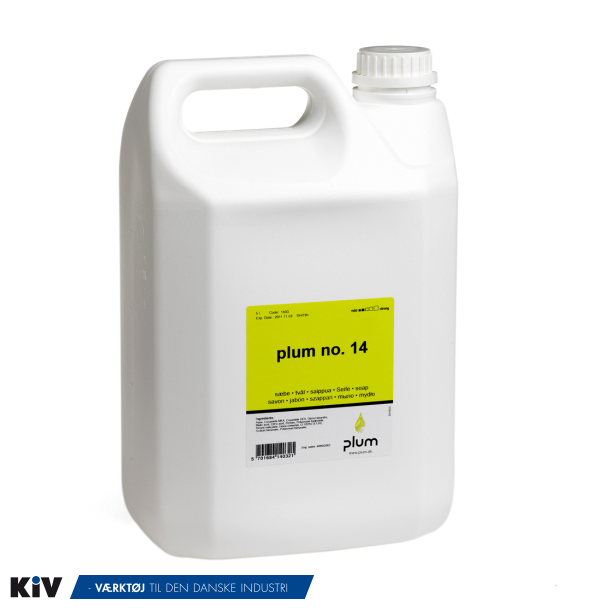 Plum Hndsbe nr. 14 5,0Liter dunk Restsalg