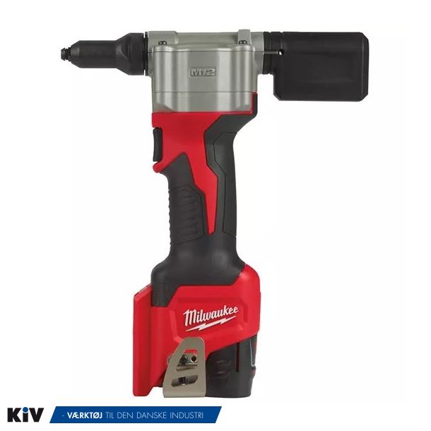 Milwaukee Popnittepistol M12 BPRT-201X 12V 2Amp Med 1 Batteri &amp; lader Tilbud