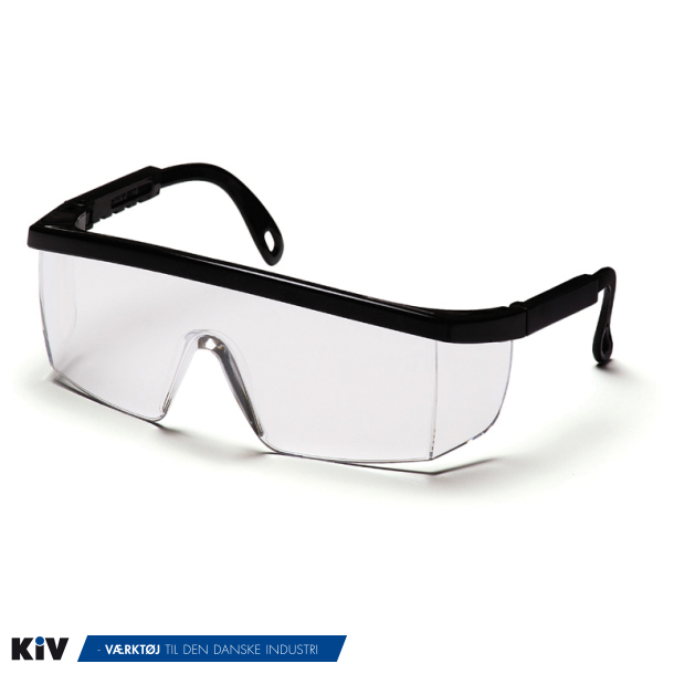 Pyramex Integra beskyttelsesbrille klar, anvendes over alm. briller