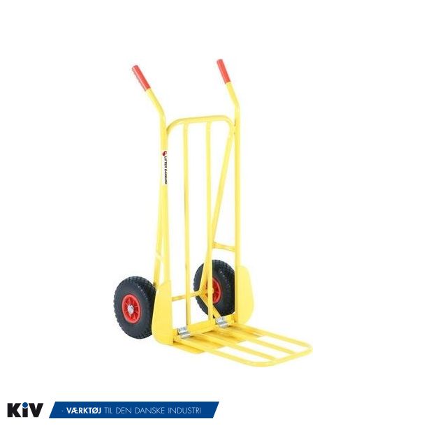 Skkevogn LD57020 250kg. Med klap &amp; punkterfrie hjul Tilbud