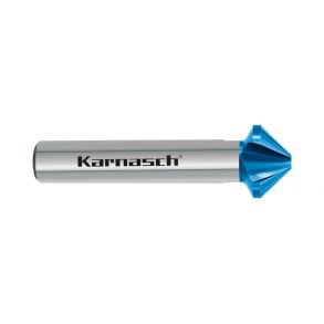 Karnasch Sænker 6,3mm 90 gr. 3 Skærs ASSYMETRISK HSSXE Blue Tec 