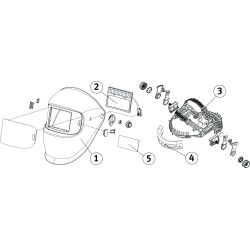 Schweisskraft Svejsehjelm VarioProtect XL-W TC Variabel DIN 9-13 