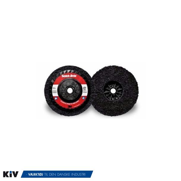 3M Scotch-Brite Clean and Strip XT Pro-rondel, 125 mm x M14, S XCRS, Purple Restsalg