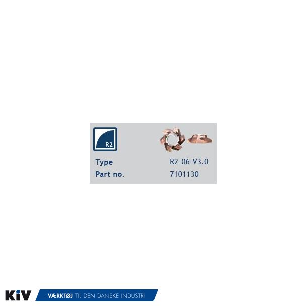 Bevel Mite frsehoved R.2 inkl. leje