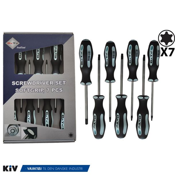 BATO Skruetrkkerst Torx 10-40 7 dele
