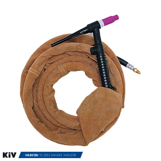 Slangebeskyttelse 50mm spalt Med velcro. Rulle &aacute; 50mtr.