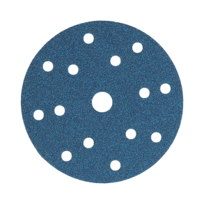 Norton sliberondel 150mm 14+1huls K60 H835F med Velcro