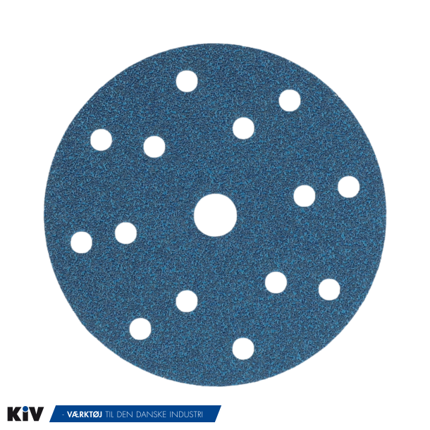 Norton sliberondel 150mm 14+1huls K60 H835F med Velcro