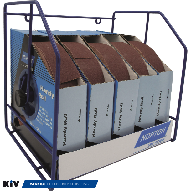 Norton Smergellrred display inkl. 5 ruller Kampagne